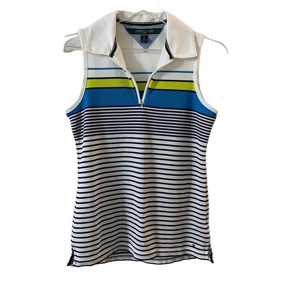 Tommy Hilfiger Tops - Tommy Hilfiger Golf Womens Polo Striped Tank Top small
